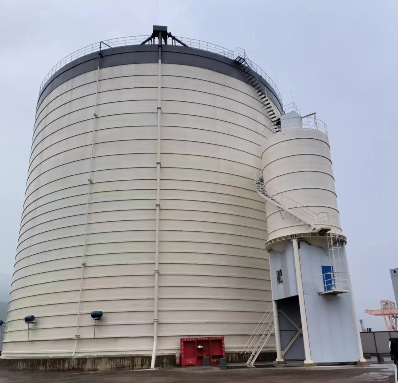 林口10万吨水泥钢板库