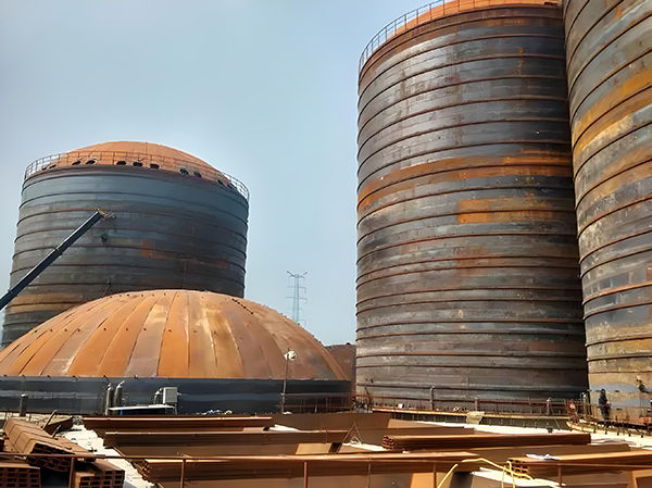 林口焦粉钢板仓